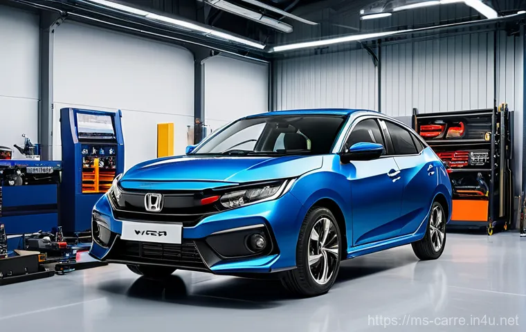 자동차정비 실무의 최신 트렌드 - Image Prompt 1: The Modern Automotive Diagnostic Expert** 자동차정비 실무의 최신 트렌드 - Image Prompt 1: The Modern Automotive Diagnostic Expert**